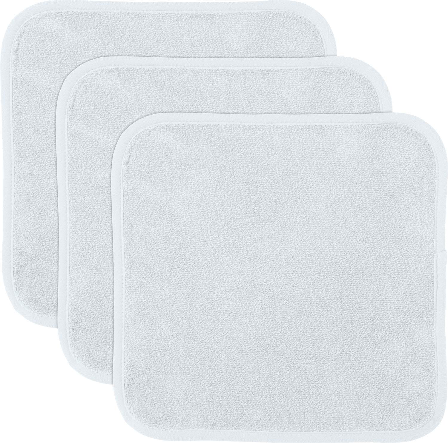 Erwin Müller Abschminktücher Microfaser – Waschbar, Wiederverwendbar & Supersanft Zur Haut (6er Pack, 30x30 Cm)