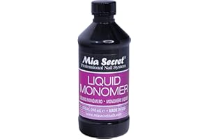 Mia Secret 8 oz / 240ml LIQUID MONOMER PROFESSIONAL ACRYLIC NAIL SYSTEM