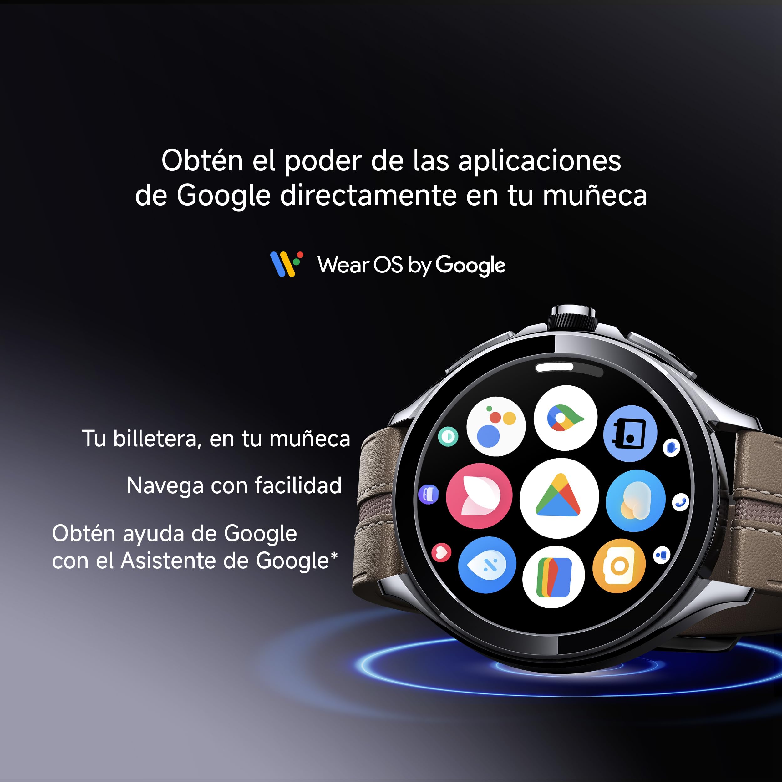 XIAOMI Watch 2 Pro, Google apps Directly on Your Wrist, Snapdragon® W5+ Gen 1 Platform, Advanced Health and Workout Tracking, 5-System Dual-Band GNSS, 1.43