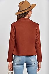 PRETTYGARDEN Women's Faux Suede Jackets 2024 Fall