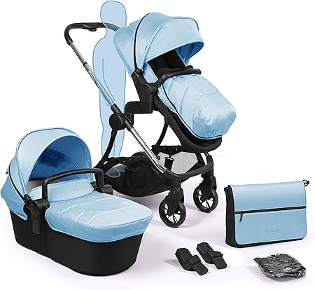 pushchair and carrycot set