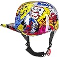 Yesmotor Baseball Style Cap Retro Motorcycle Helmet Unisex-Adult - DOT Approved