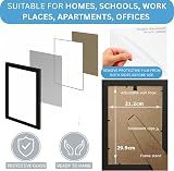 Clay Roberts A4 Light Grey Photo Frame for Certificates & Pictures view 7
