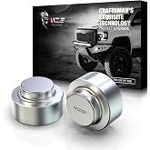 MZS 1.5" Rear Lift Spacer Compatible with 09-26 Ram 1500/2000-2020 Tahoe | 1.5in Coil Spring Spacer Compatible with 2000-2020 Suburban Yukon/2002-2013 Avalanche 2WD 4WD, CNC Aluminum Leveling Blocks