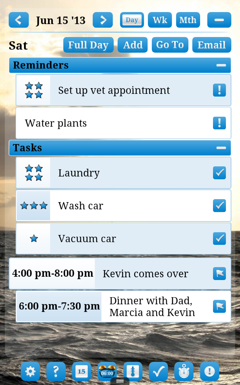Weather, Calendar, Alarm Clock, ToDo List, Nightstand, Stopwatch - Productivity Helper (Kindle Tablet Edition) - Thumbnail 3