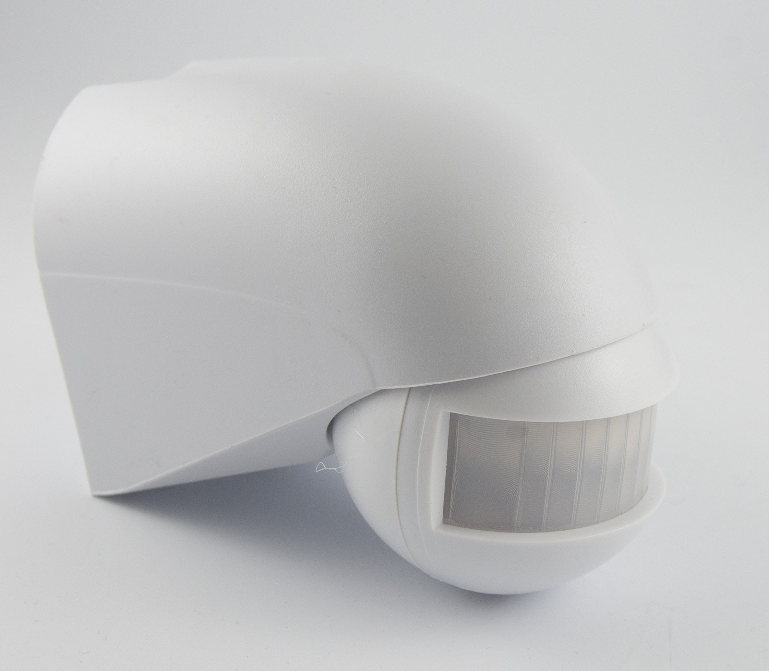 Motion Detector 180° Horizontal and 60° Vertical IP44 White