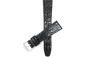 Bandini Leather Watch Strap - Slim - 8mm, 10mm, 11mm, 12mm, 13mm, 14mm, 15mm, 16mm, 17mm, 18mm, 19mm, Buffalo, Alligator, Liz