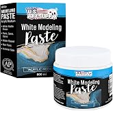 U.S. Art Supply Acrylic Modeling Paste - 16.9oz (500ml) | Lightweight, Flexible, Mixable, Sandable, and Archival-Safe