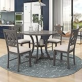 Harper & Bright Designs 5-Piece Round Dining Table