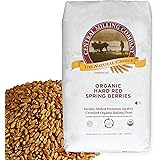 100% Organic Hard Red Spring Wheat Berries- 25 lbs