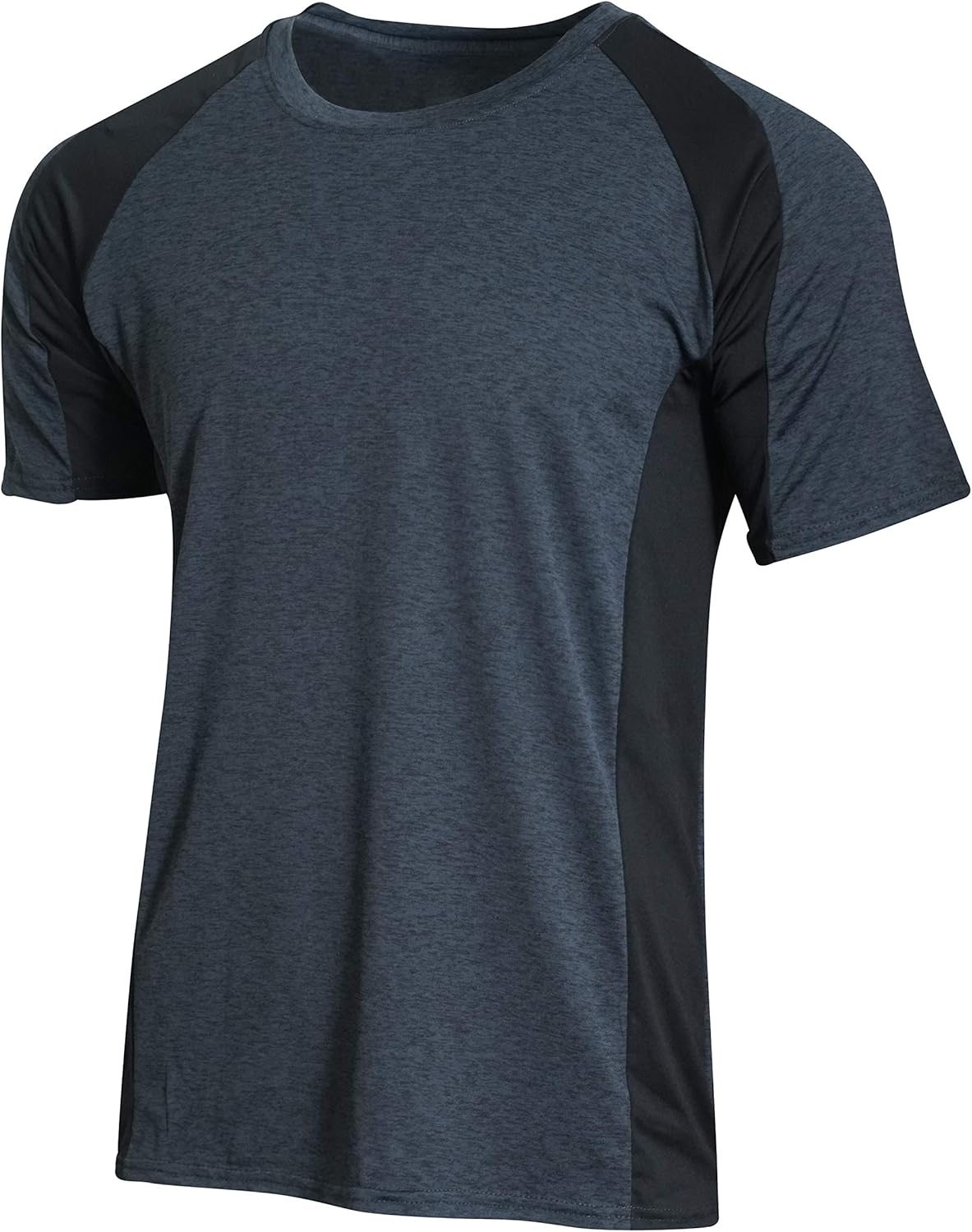 5 Pack: Men’s Dry-Fit Moisture Wicking Active Athletic Performance Crew T-Shirt at  Men’s Clothing store