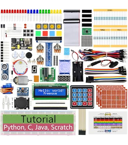Amazon.com: SunFounder AI Fusion Lab Kit for Raspberry Pi 5/4/3B+/