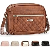 Capolo Crossbody Bags for Women, Small Crossbody Purses Trendy Vegan Leather Women's Shoulder Handbags with Adjustable Strap