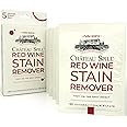 Chateau Spill Red Wine Stain Remover for Clothes – 5 Wipes for Stubborn Stains on Tablecloth, Carpet, Upholstery and Laundry from the makers of Miss Mouth's Messy Eater Stain Treater