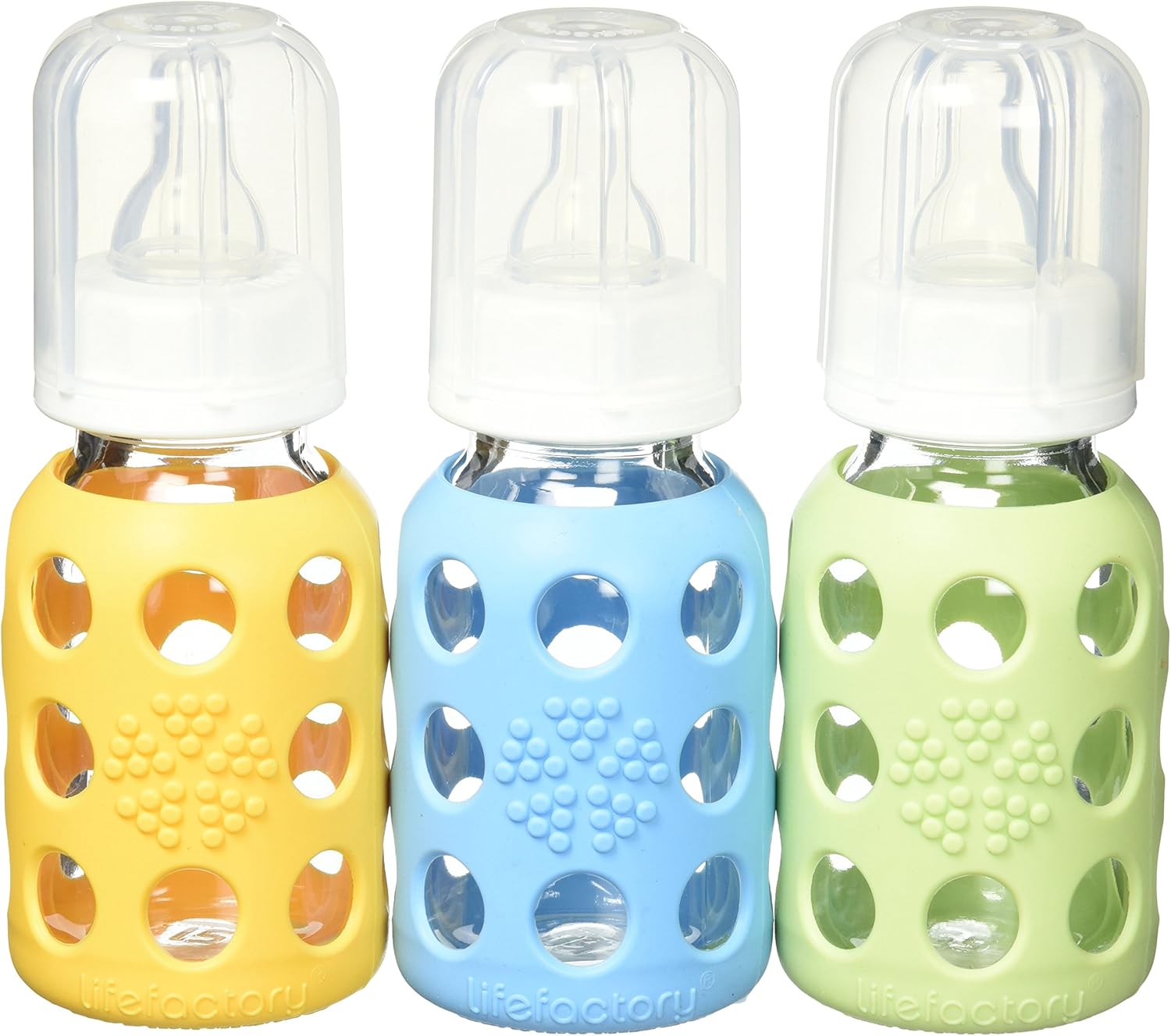 glass baby bottles with silicone sleeve