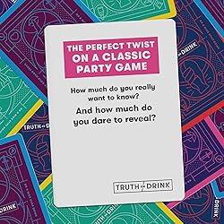Truth or Drink Party Game by Cut I As Seen on