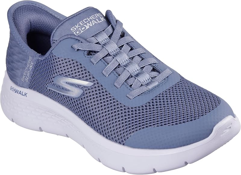 Go Walk Flex Grand Entry, Zapatillas Mujer, Azul, 43 EU