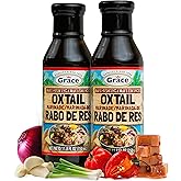 Grace Oxtail Marinade 11.8oz - 2 Pack - Jamaican Oxtail Seasoning & Marinade for Meats - Prepare Beef Oxtails Meat with our Caribbean Seasoning - Rabo de Res
