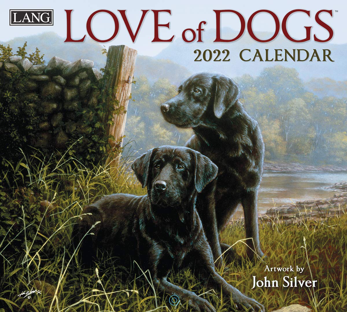 LANG Love of Dogs 2022 Wall Calendar (22991001927)