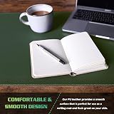 K KNODEL Desk Mat Blotter Dual-Sided PVC Leather Pad 60x35cm Dark Green view 5