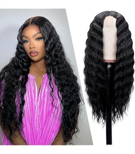 Curly Lace Front Wig with Accessories - Black Amazon.com : SAPPHIREWIGS Curly Lace Front Wigs for Black  main image 4