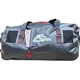 Waterproof Duffel Bag, Marine Grade (60 Liter/15.8 Gallon, Appalachian Series, Black)