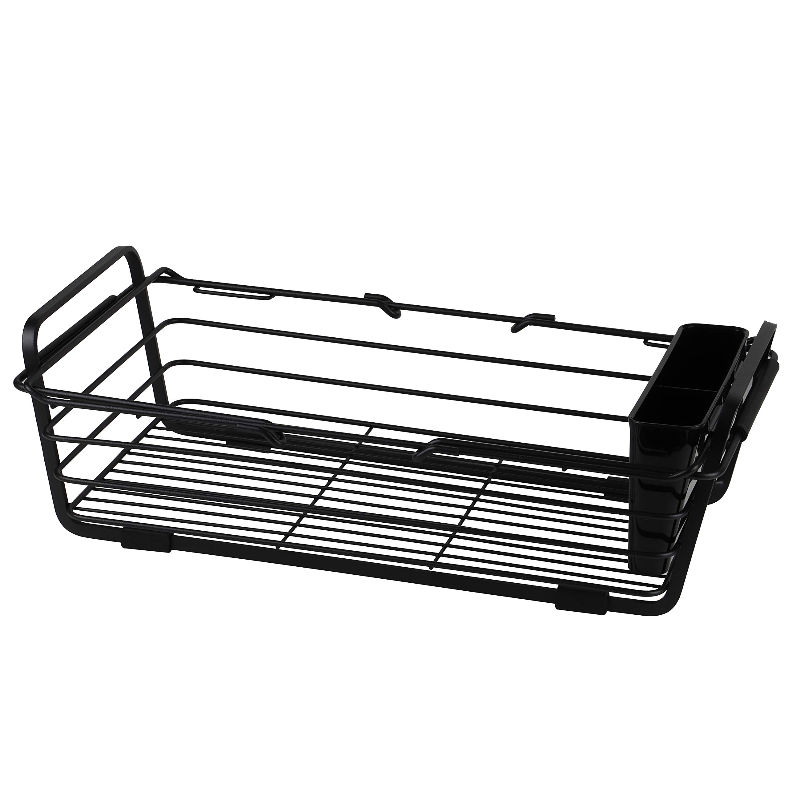 【BLKP】 パール金属 食器 水切り かご スライド式 丈夫な平型ワイヤー 限定 ブラック BLKP 黒 AZ-5097商品画像