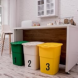 5 Sheets Mailbox Number stickers 4 Inch Waterproof