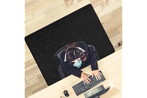 Placoot Desk Chair Mat for Hardwood Floor & Tile 55"x35" Office Chair Mat for Rolling Chairs Large Anti-Slip-Recyclable Material Computer Chair Rug for Office/Home