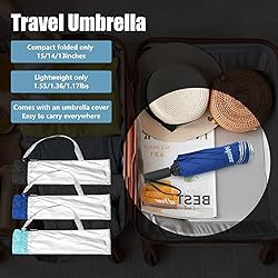 Fulynmen 62 Inch UPF50+ Sun Umbrella UV Protection