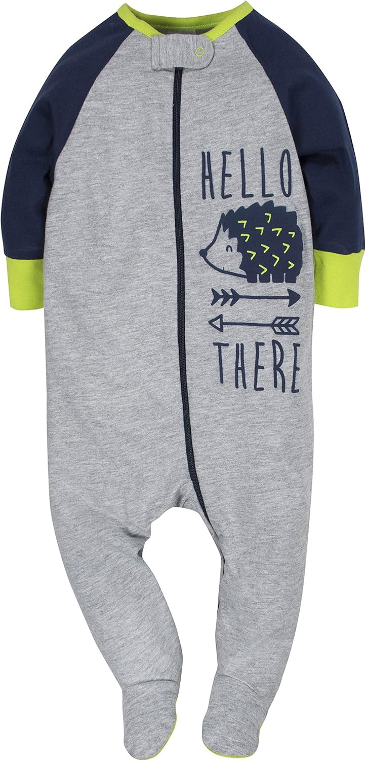 Gerber Baby Boys' 4-Pack Sleep 'N Play: Clothing