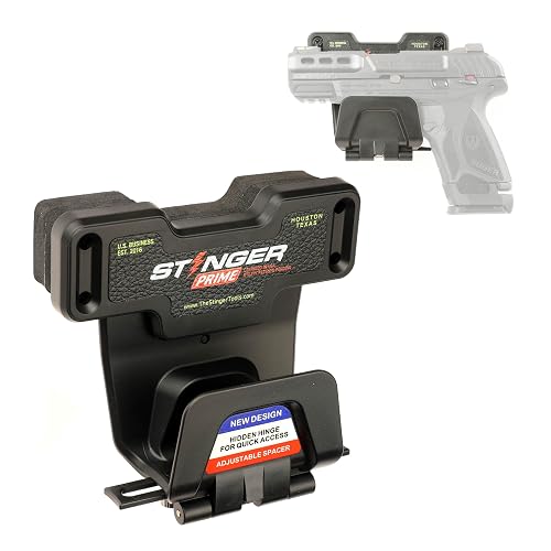 Stinger Magnetic Gun Mount Rack w/Trigger Guard Protection, Gun Holder ...