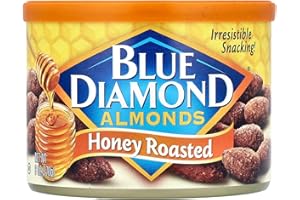 Blue Diamond Almonds Honey Roasted, 6 Ounce
