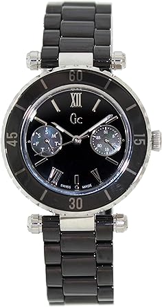 guess gc ceramic ladies watch g35003l2