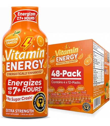 【RITAO CHAN】Trigon Energy Amazon.com : Vitamin Energy Orange Tango Extra Strength Energy