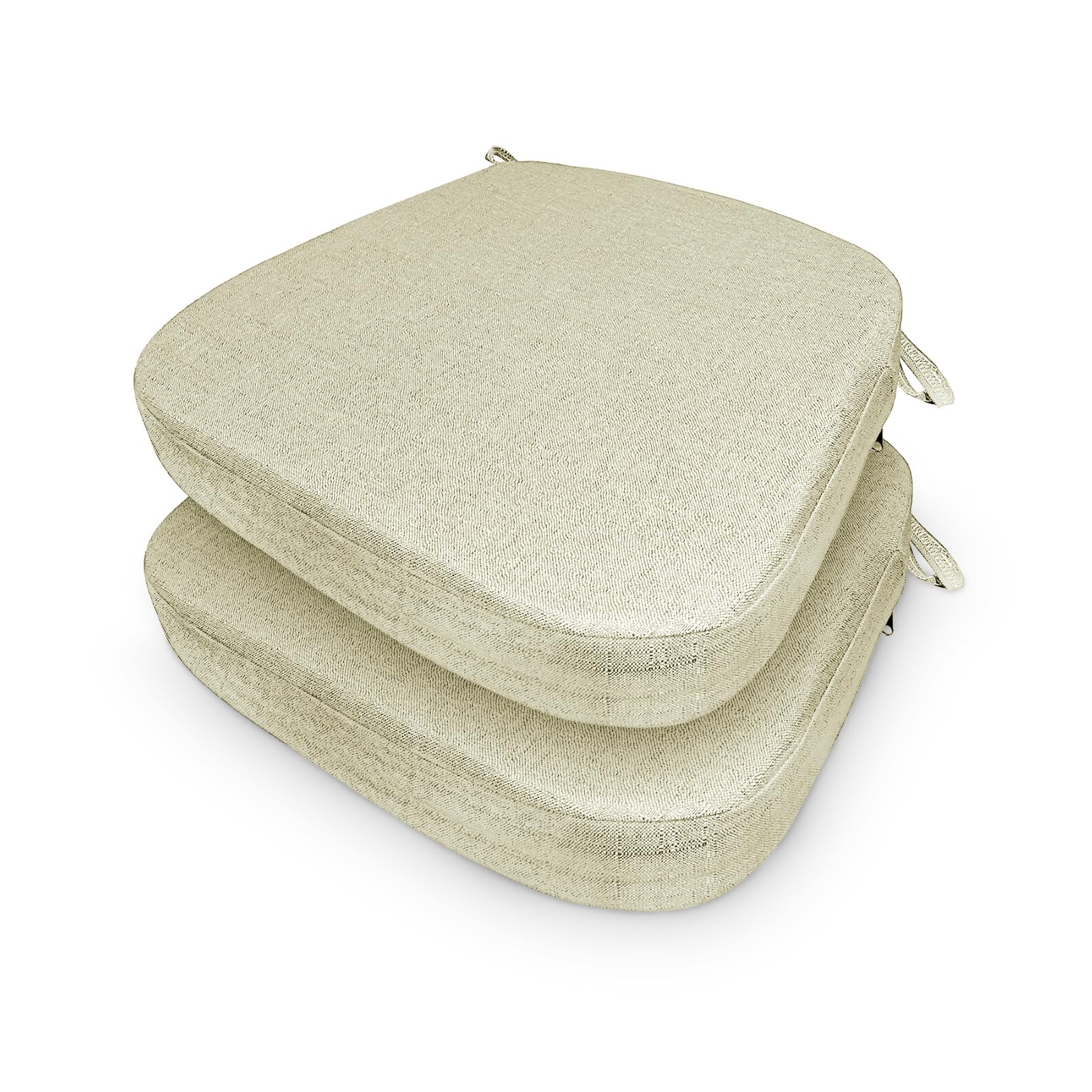 KONROBIN Chair Cushion with Ties for Dining Chairs