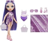 Rainbow High Violet Swim & Style 28 cm Doll with Wrap 10+ Ways view 2