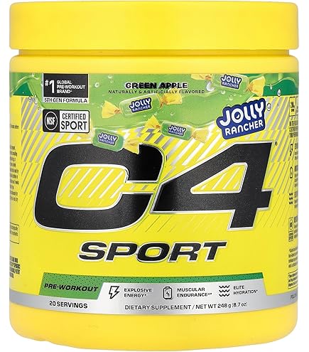Amazon.com: C4 Original Pre Workout – Jolly Rancher Green Apple