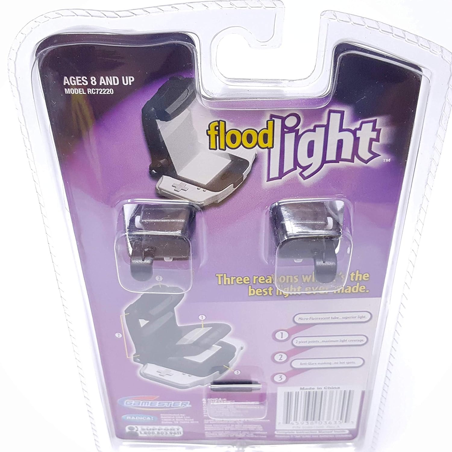 Radica Gamester Flood Light for Game Boy Advance: Video Games