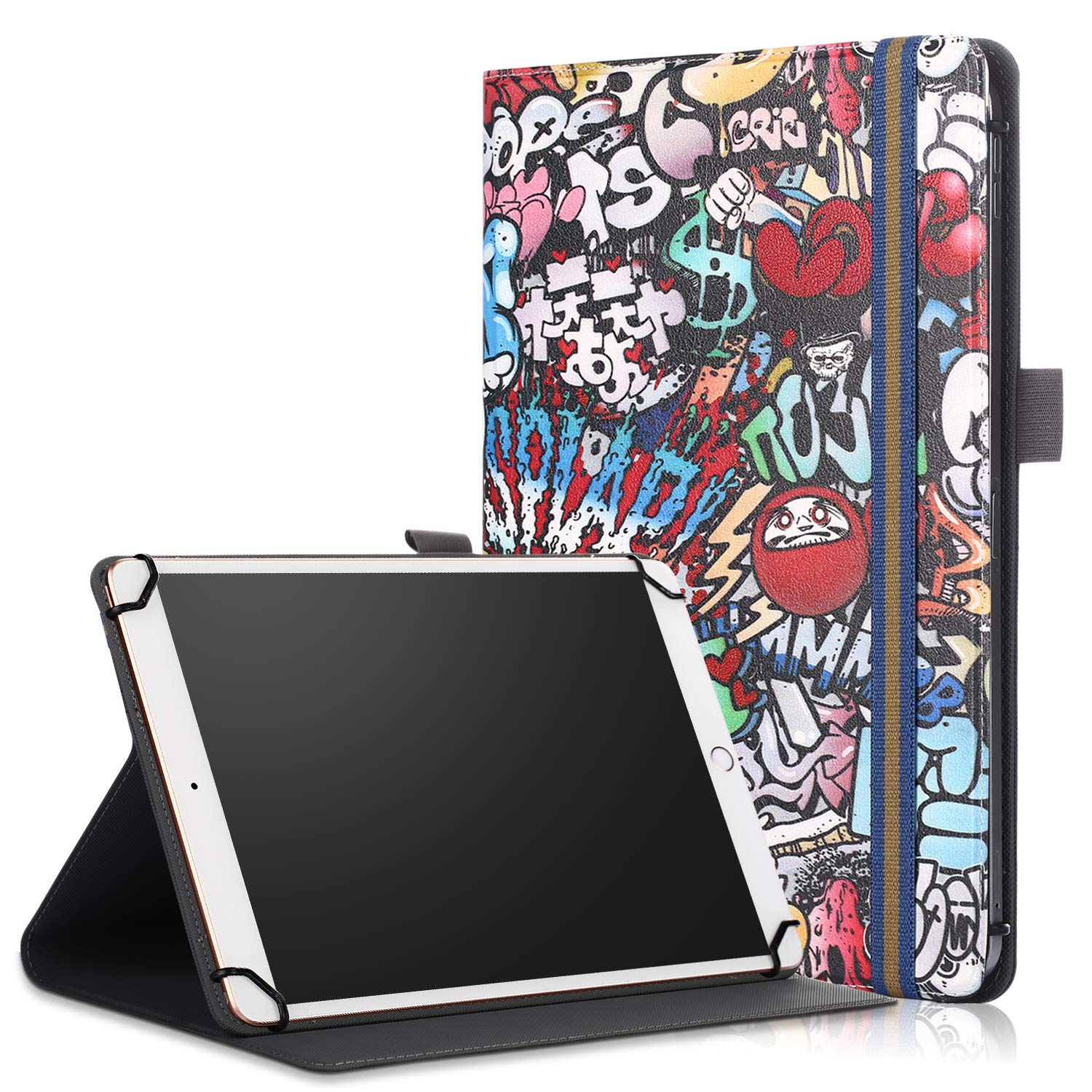 Acelive Universal 10 10.1 Inch Tablet Case Cover for Fusion5, for VANKYO MatrixPad S10 S20 S30 Z1, for GOODTEL, for Padgene, for QIMAOO