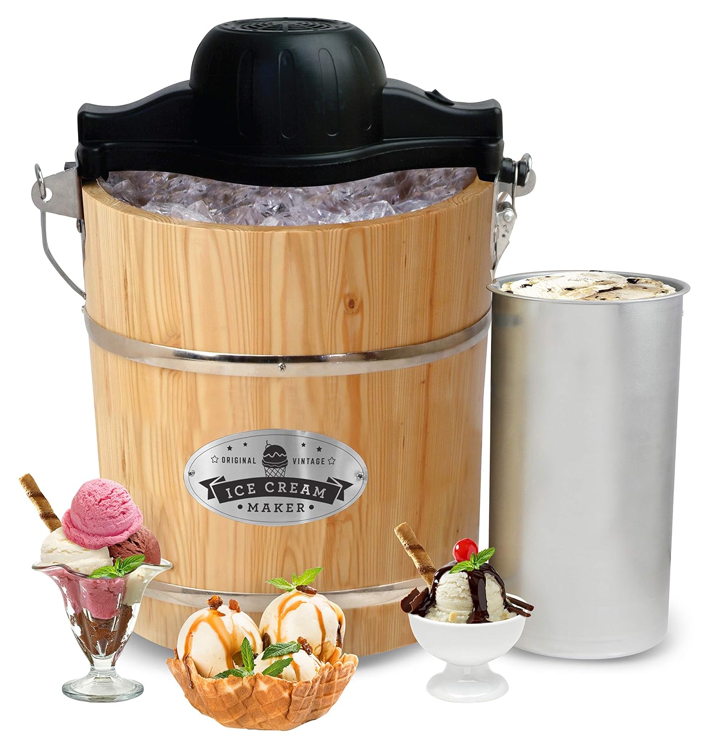 Best Hand Crank Ice Cream Makers Enjoy Ice Cream the OldFashioned Way