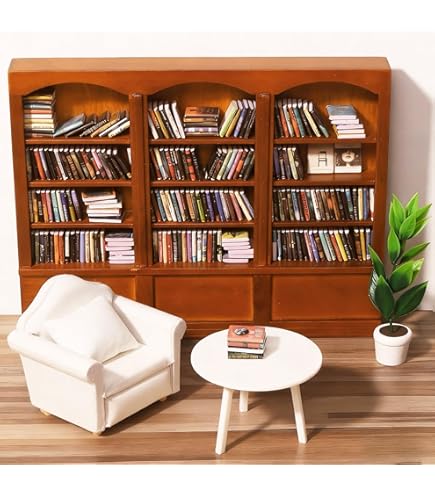 MINI DOLL HOUSE Kit Miniature DIY Dollhouse With Furniture Handmade For