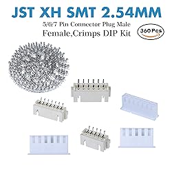 CQRobot JST XH SMT 2.54 mm Pitch 5-Pin/6-Pin/7-Pin
