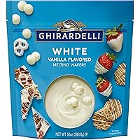 Ghirardelli, Candy Making & Dipping, White Melting Wafers, 10oz Bag