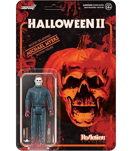 Amazon.com: Super7 Halloween II: Laurie Strode Reaction Figure