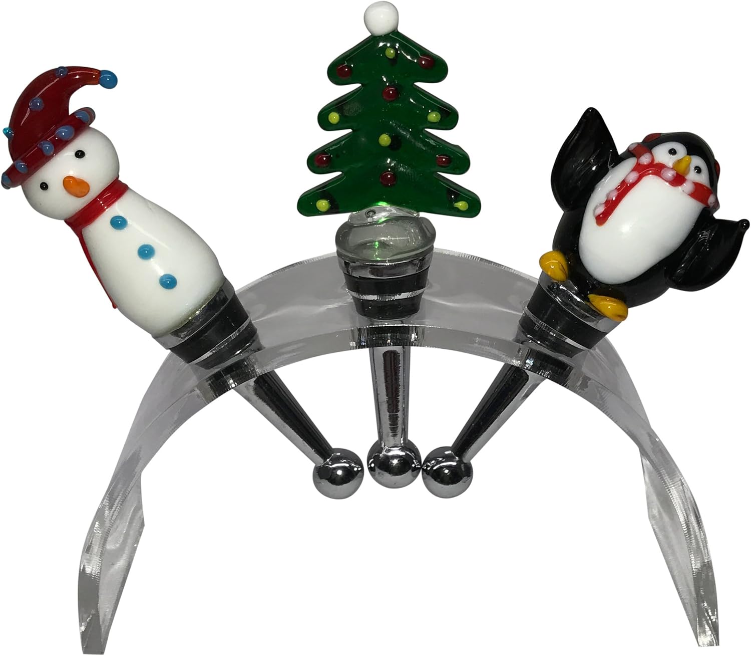 Christmas Wine Bottle Stoppers. Christmas Tree Stopper