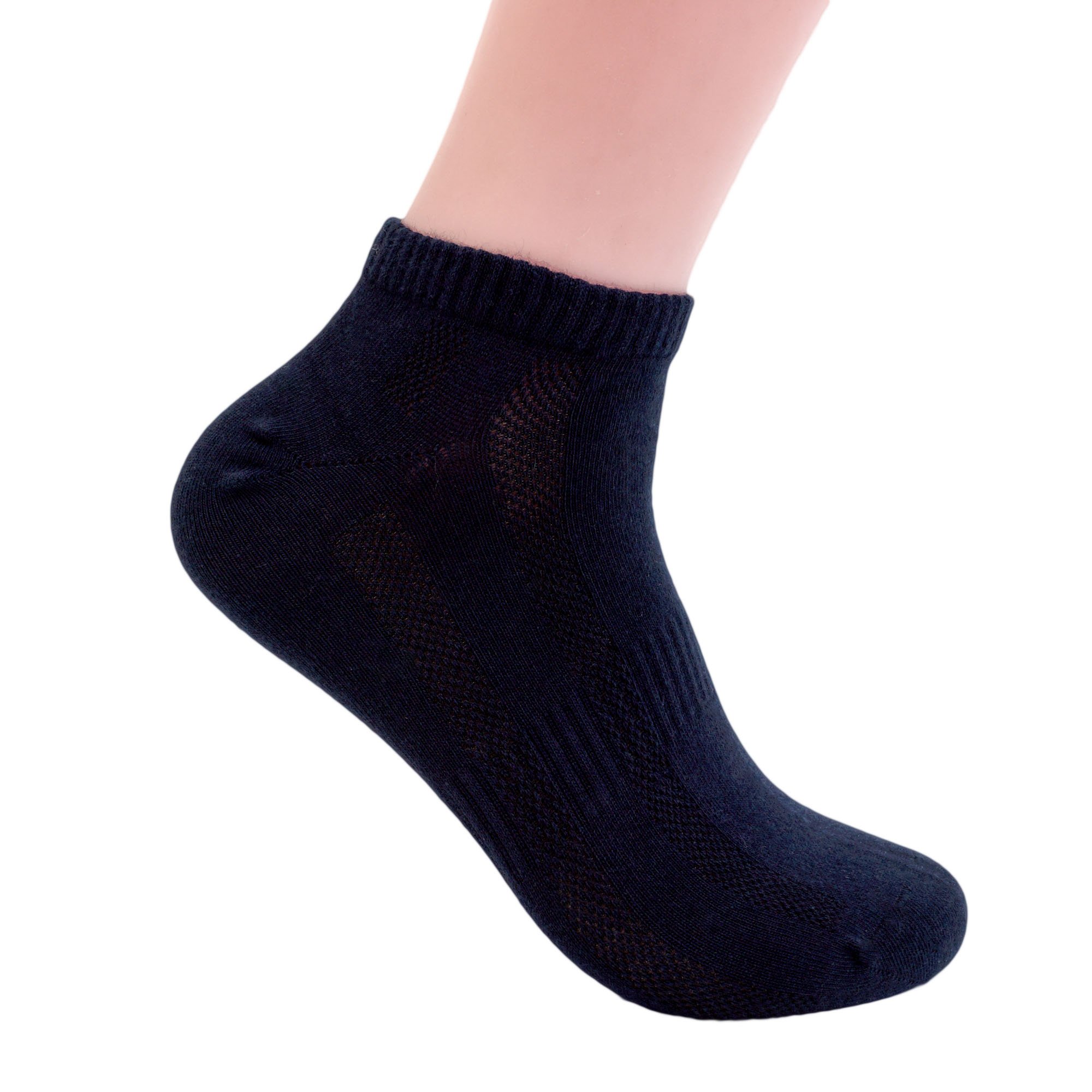 Spikerking Men\'s Summer Solid Color Socks Crew Cotton Socks 4 Pack,4 Pack-4 Color