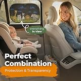 CARAMAZ Car Window Shades for Baby 51x31 cm Pack of 2 UV Protection view 3