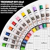 TECKWRAP White Permanent Vinyl 12x10ft Matte White for Cricut view 6