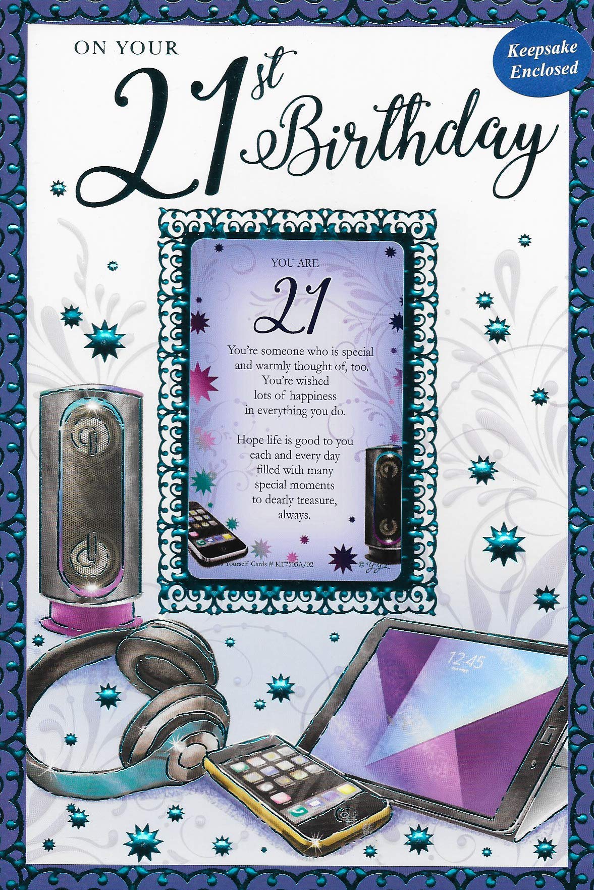 Keepsake Treasures Age 21 Male Trad